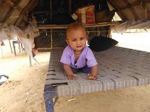 A child benefiting from Pahal