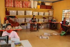 Our sewing program resume with physical distancing
