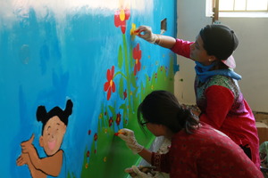 Volunteers Illuminate the Space