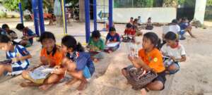 Reading at break time