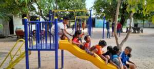 Kids playing at HHC