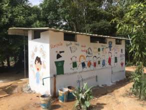 Our brand new toilet block!