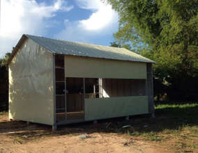 First new classroom almost finished!