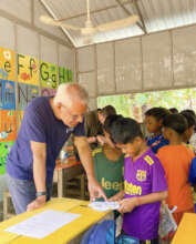 Volunteer at Helping Hands school