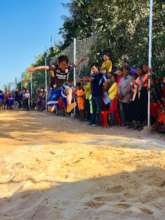 An impressive long jump at our Sports Festival