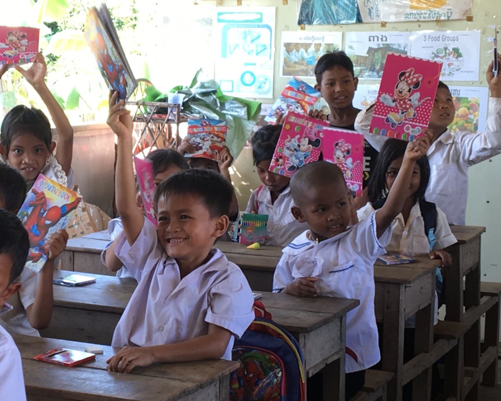 Free education for 300 children in rural Cambodia