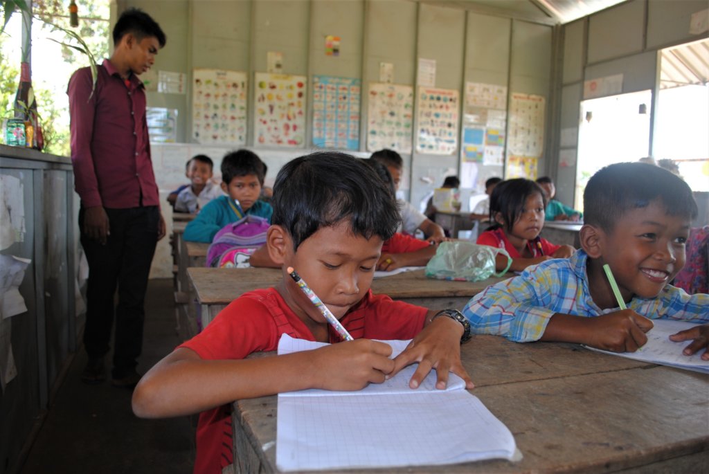 Free education for 300 children in rural Cambodia