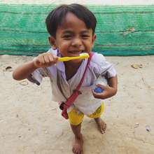 Toothbrushes for everyone!