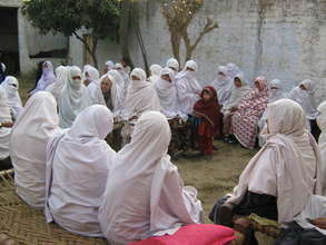 RDSP Community meeting of women in Rustam town