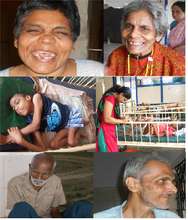 Inmates at Seon Ashram Trust
