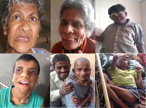Food and Medicines for 285 Disabled destitute