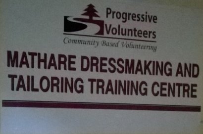 Tailoring Training Centre for Kenyan slum women