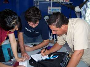 Planning with our guide Diego