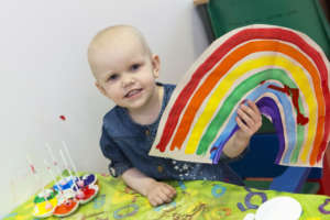 Millie at a Rainbow Music Session