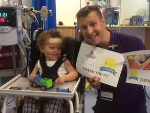 Andy our Music Therapist says "Thanks"