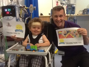 Andy with young patient