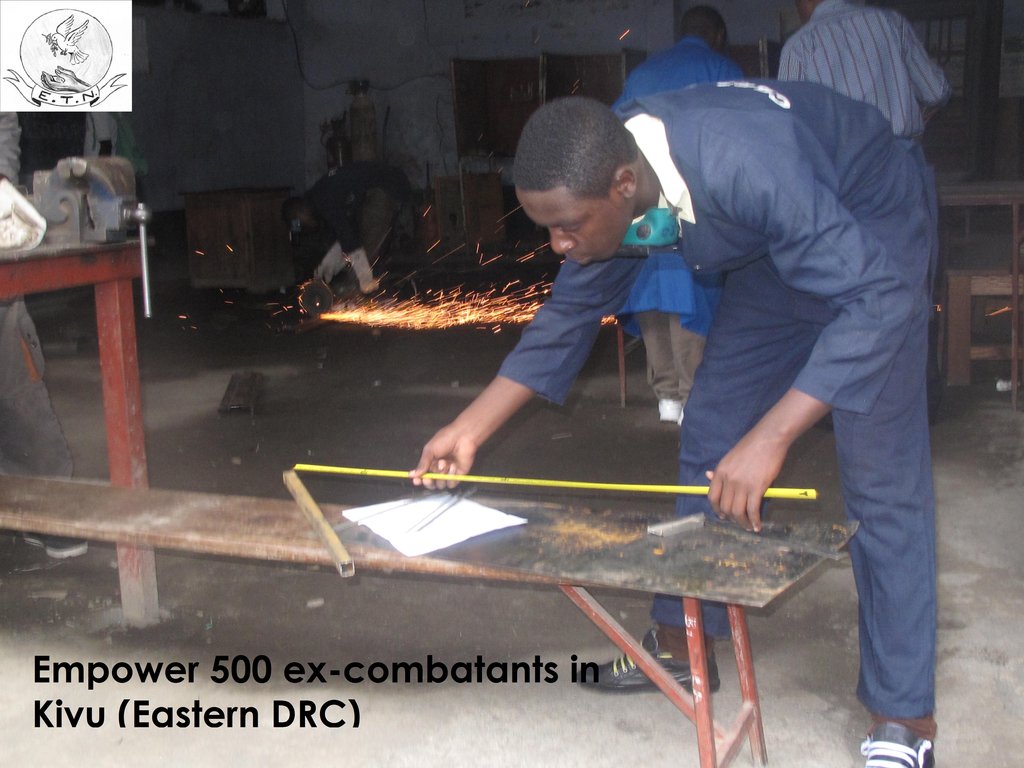 Empower 500 ex-combatants in Kivu (Eastern DRC)