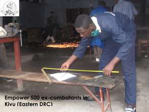Empower 500 ex-combatants in Kivu (Eastern DRC)
