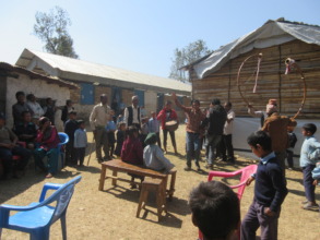 Happy Community People welcoming RMF officials