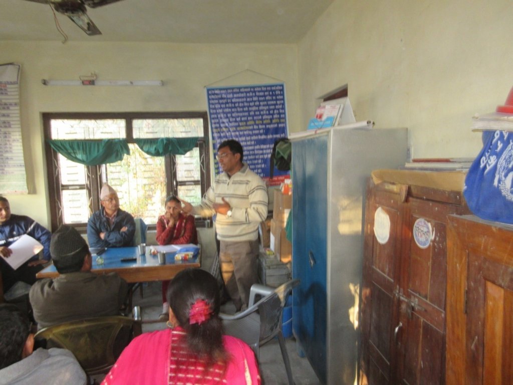 Interaction of Program Manager and local leaders