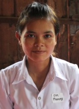 Oum Phanny is studying Accounting at RULE