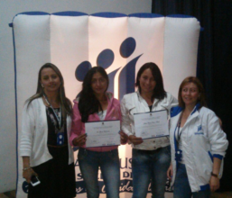 Mothers at the ceremony of AIEPI