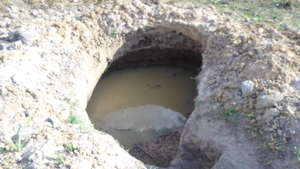 drinking water