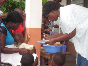 Nurse Love putting the nutrition program to action