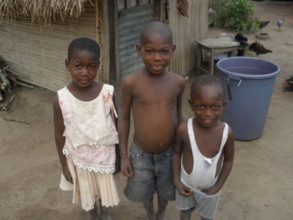 Children in Ando village