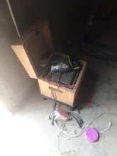 Battery box of the LED shared Light for households