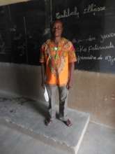 Teacher of the primary school in Djomga
