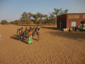 Djomga Primary School Students
