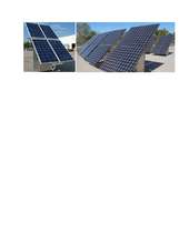 Sets of 4 AC solar panels w/ micro-inverter module