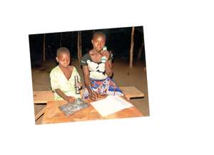 Kamsi School Girls Studying With Flashlight