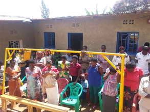Vulnerable mothers praying for P&H Initiative