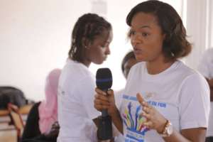 Our coordinator during a recent training