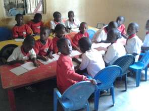The pupils in classroom