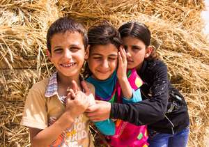 Mahmoud, Asmaa and Aya - Siblings of Umm al-Hiran