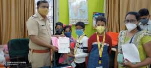 With Police