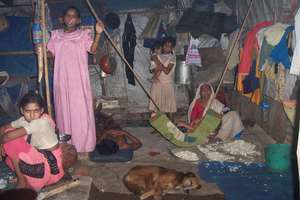 I was born in a slum,bt the slum wasn't born in me
