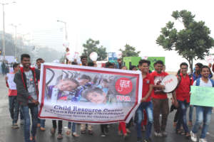 Marching at marine drive