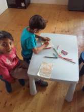 Some of the younger children