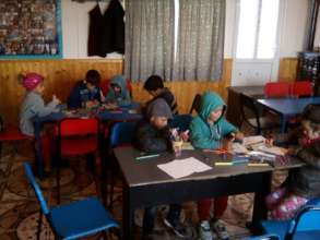 At a tutoring session