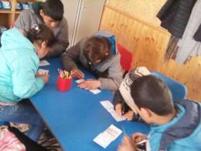 Concentrating on writing