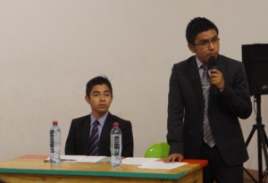 Winners Leonel & Manuel giving critical insight