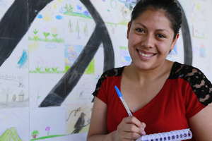 Cecilia is this year's work study student.