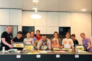 Cooking party at the Dacha