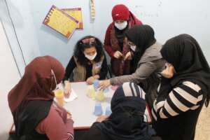 Interactive activity with women