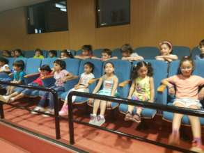 Insan student visiting Protestant school