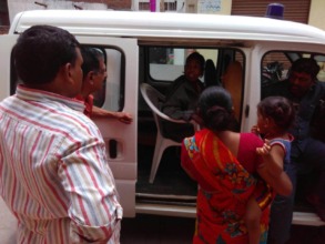 Abandondent pt in hospice- Meeting her relatives